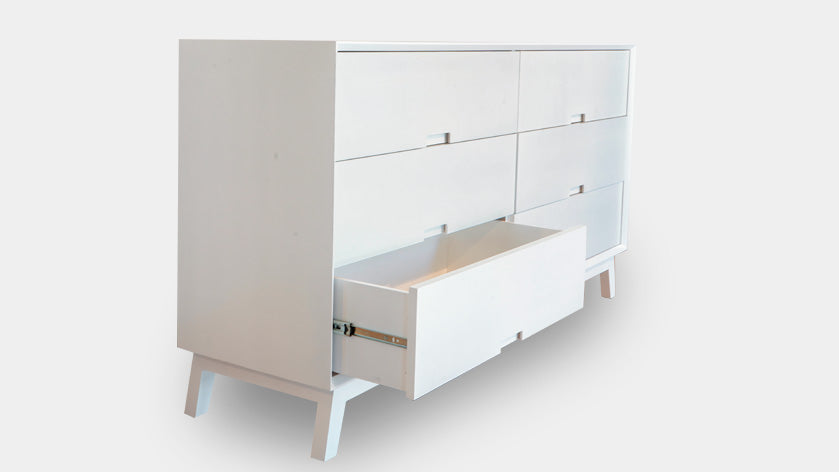 Comoda Boho MDF Blanco