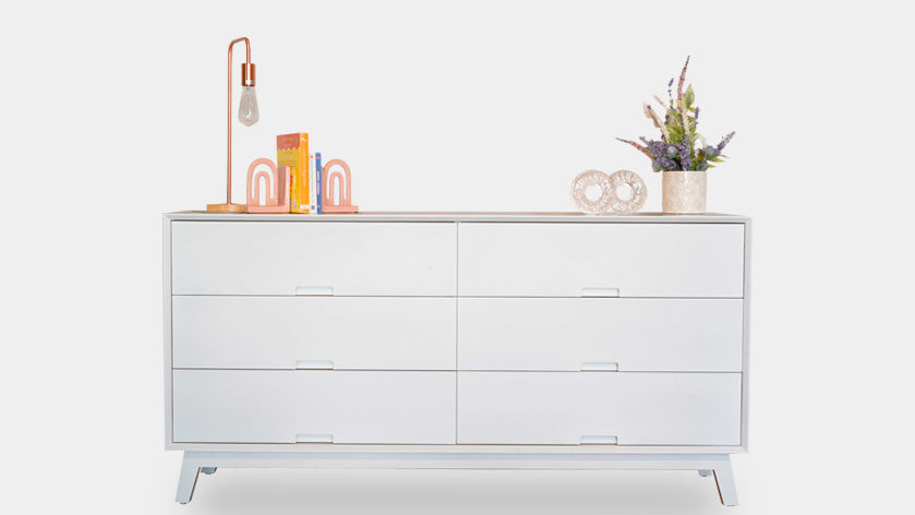 Comoda Boho MDF Blanco