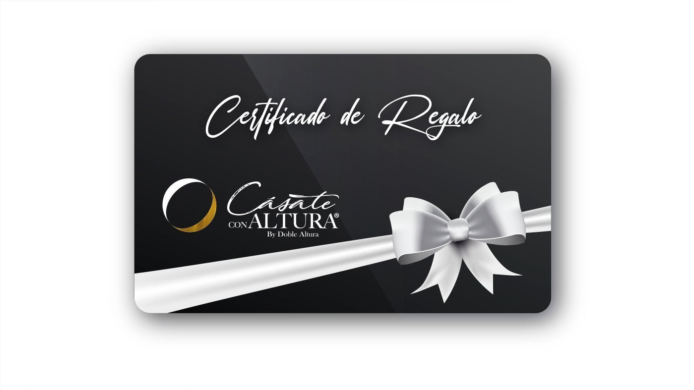 Certificado de regalo