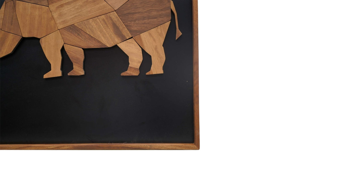 Cuadro Rinoceronte 120*120 cm
