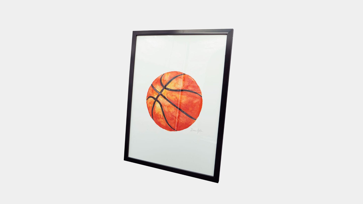 Cuadro balón de basketball