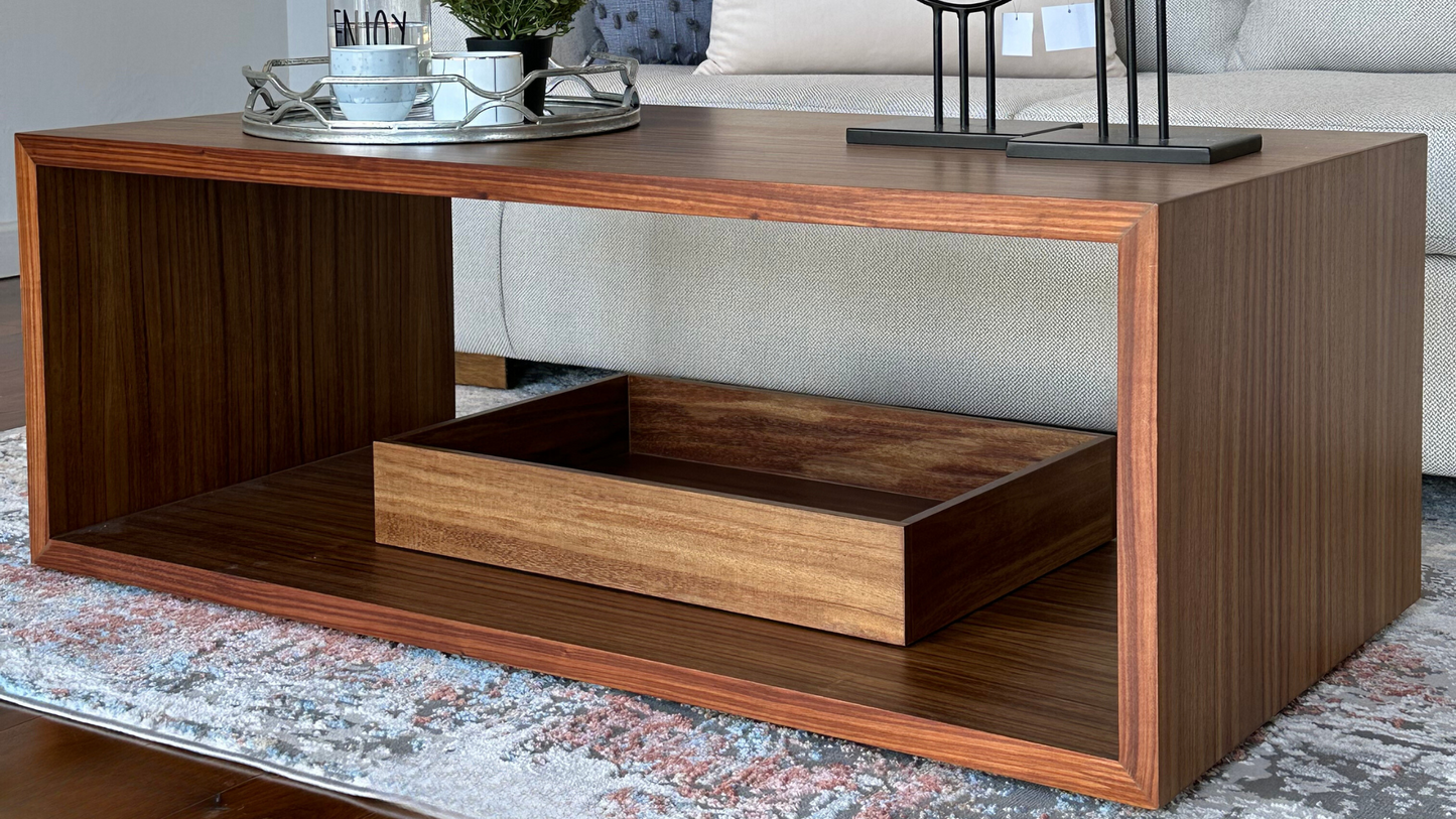 Mesa de centro Lavazza con charola