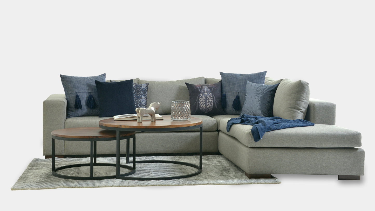Sala, sala esquinera, sala modular, sala en L, liverpool, Palacio de Hierro, Casa de las lomas, casa parota, muebles placencia, Gaia, muebles Artex, muebles, muebles modernos.