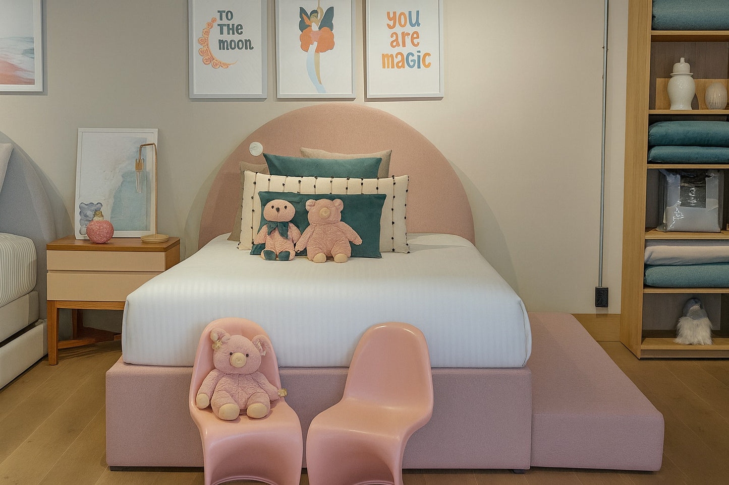 Cama Stormi con cama abajo