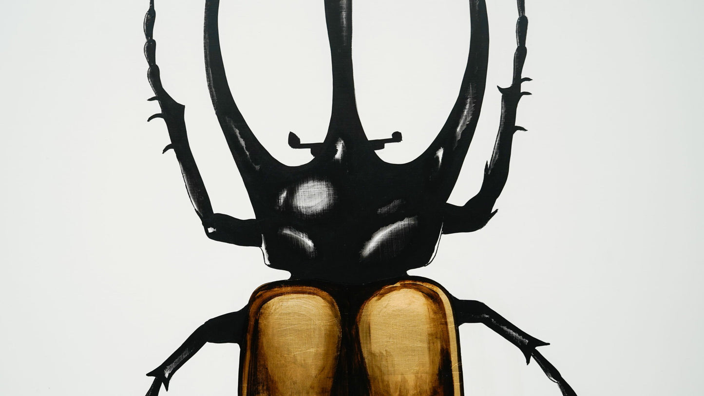 Cuadro Black Beetle A 120*120cm