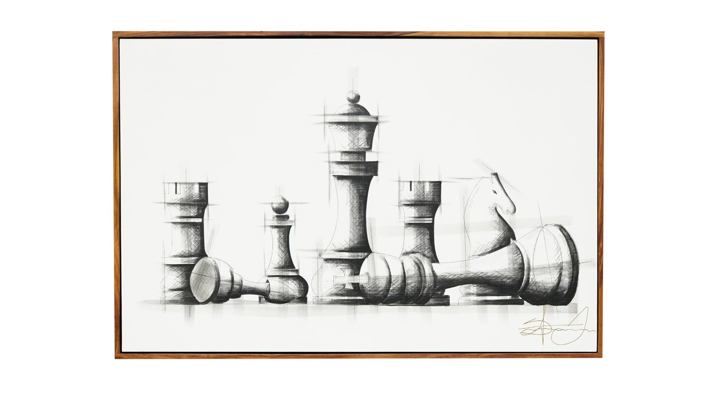 Cuadro Juego de Ajedrez 120*180cm