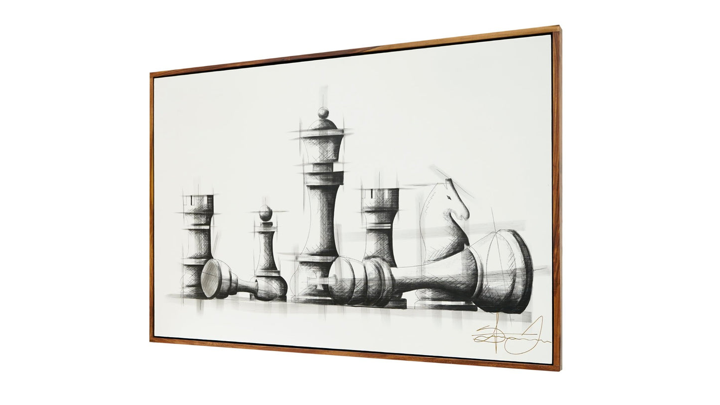Cuadro Juego de Ajedrez 120*180cm