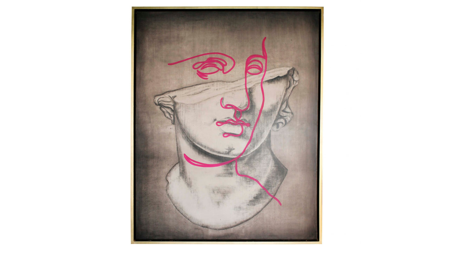 Cuadro David Pink