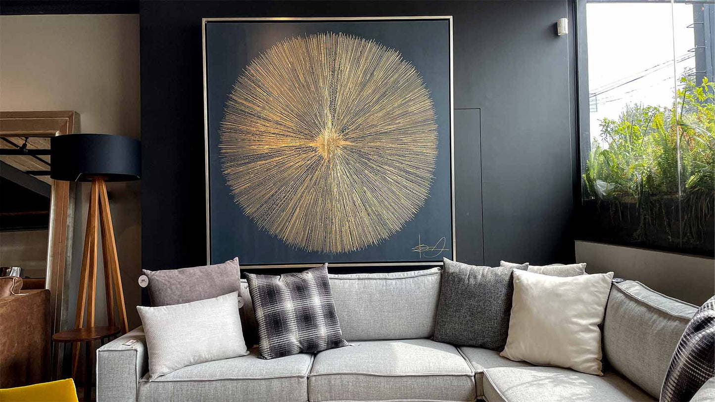 Cuadro Shining 180*180cm