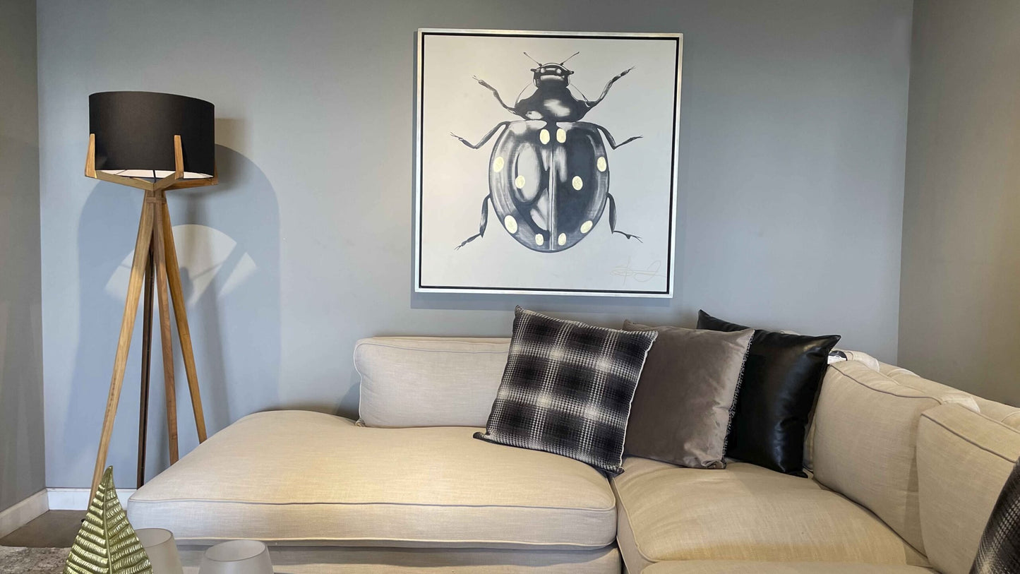 Cuadro Black Beetle B 120*120cm