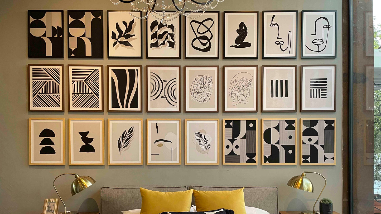 Cuadro decorativo Fabrica Galeria SS-063-Negro
