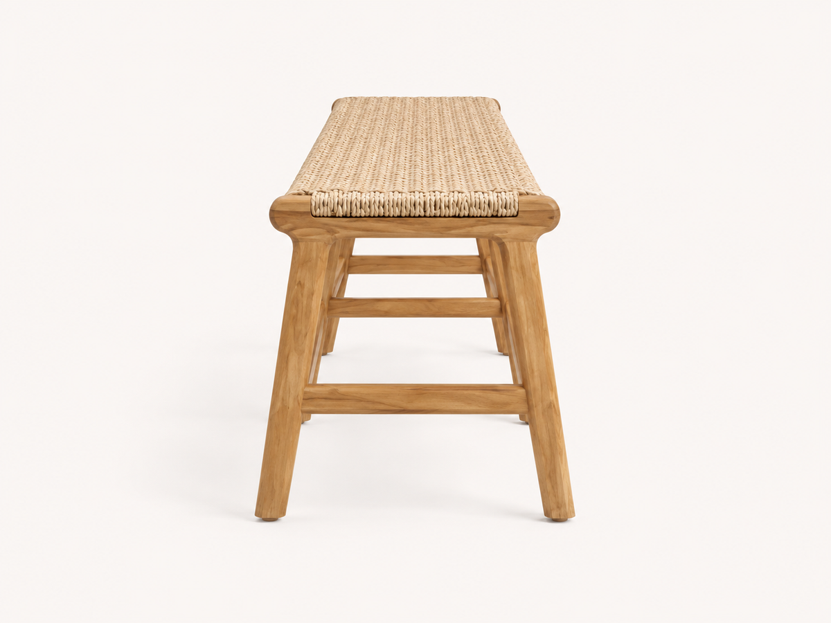 Banca Matilda Polyrattan Nude