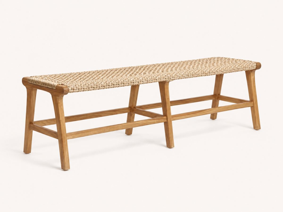Banca Matilda Polyrattan Nude