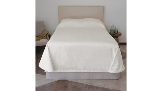 Colcha Al Caer en tela Draji crudo QS