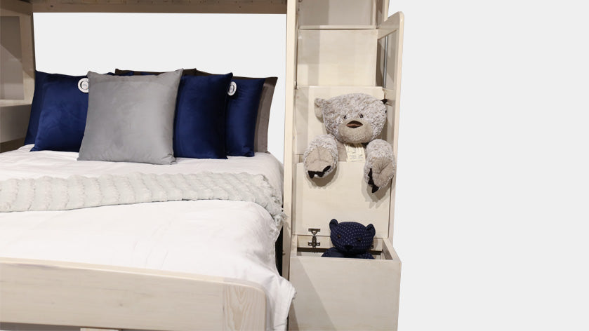 Cama Litera Masha Con Escritorio Mat/Ind