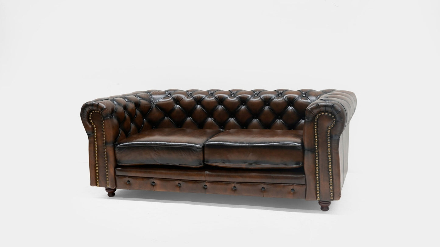 Love Seat Chesterfield piel 1.85m