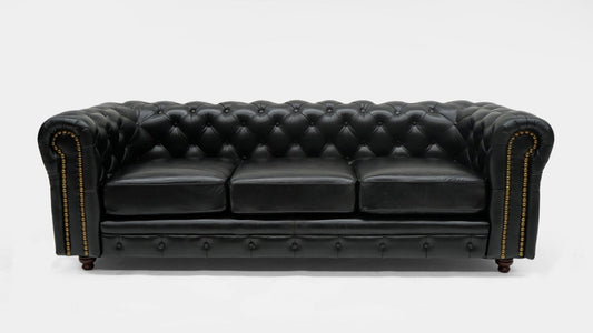 Sofá Chesterfield piel 2.40m