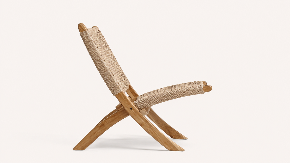 Silla Simona Polyrattan Nude
