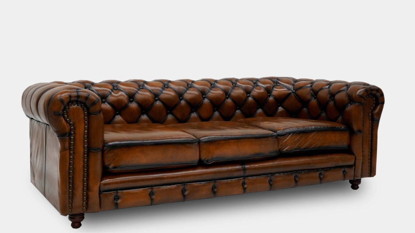 Sofá Chesterfield Piel 2.40m