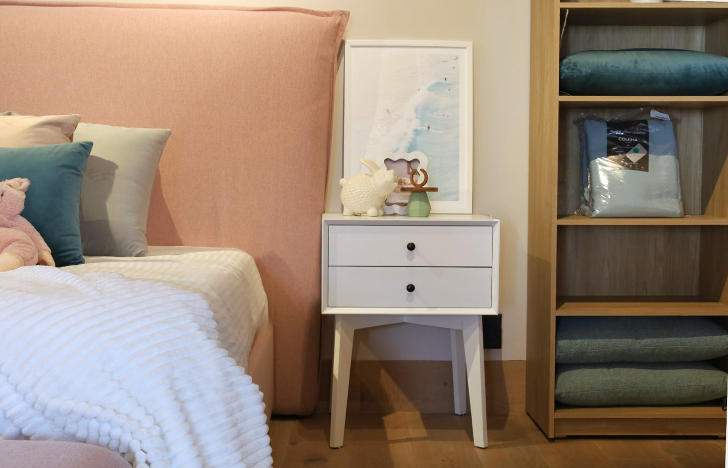 Buró Zac MDF blanco